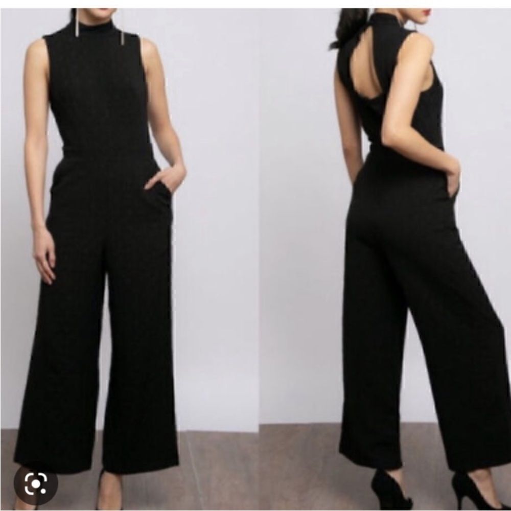 Eva Franco Charley mock neck jumpsuit - Picture 3 of 14